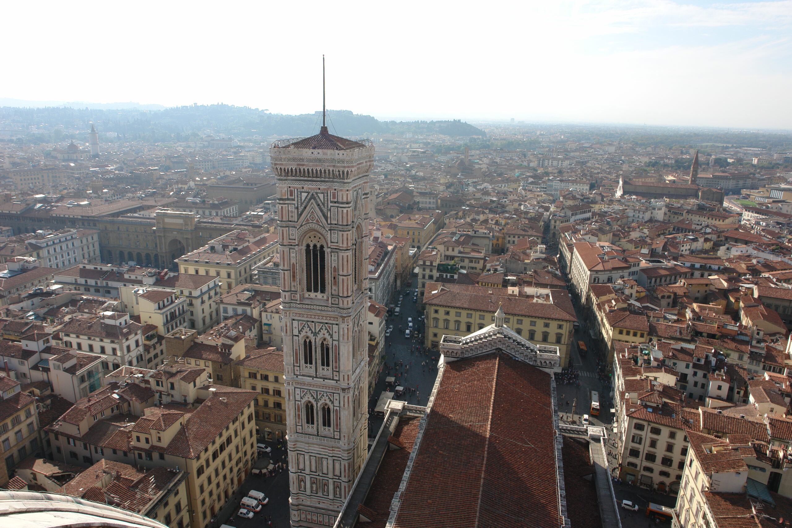 フィレンツェ市街とジョットの鐘楼