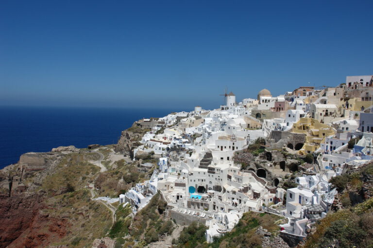 サントリーニ島イアの絶景